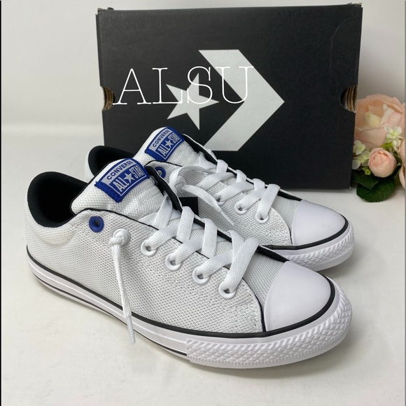 Converse Shoes - Converse Ctas Canvas Low Top Street Slip White k/W